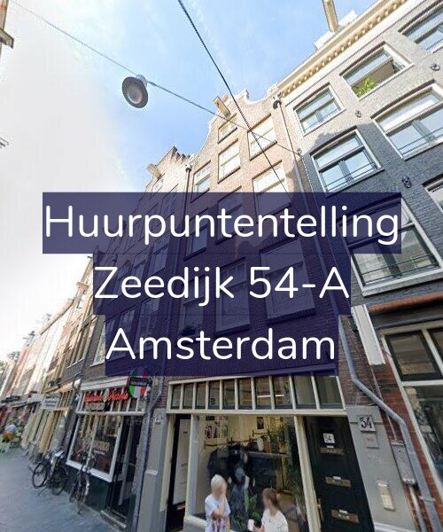 Foto gevel Huurpuntentelling voor Zeedijk 54-A, Amsterdam