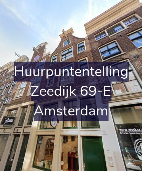 Foto gevel Huurpuntentelling voor Zeedijk 69-E, Amsterdam