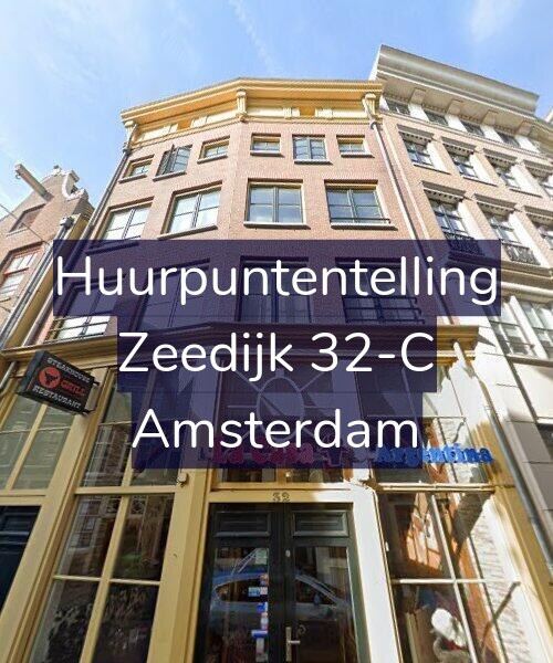 Foto gevel Huurpuntentelling voor Zeedijk 32-C, Amsterdam