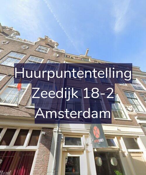 Foto gevel Huurpuntentelling voor Zeedijk 18-2, Amsterdam