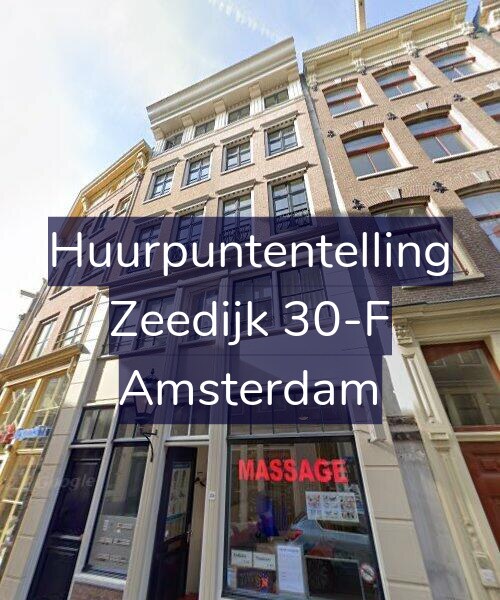 Foto gevel Huurpuntentelling voor Zeedijk 30-F, Amsterdam