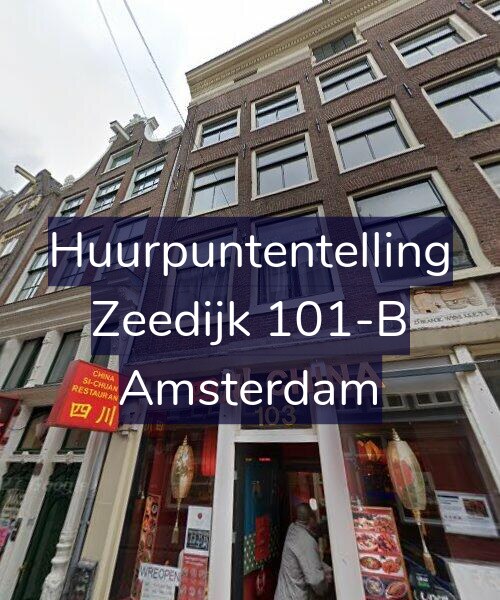 Foto gevel Huurpuntentelling voor Zeedijk 101-B, Amsterdam