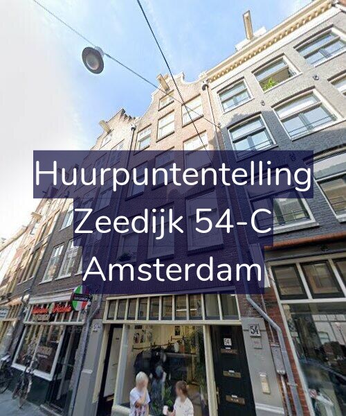 Foto gevel Huurpuntentelling voor Zeedijk 54-C, Amsterdam