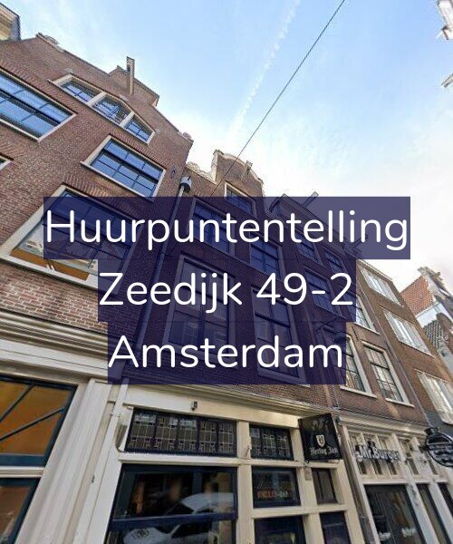 Foto gevel Huurpuntentelling voor Zeedijk 49-2, Amsterdam