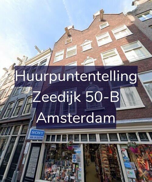 Foto gevel Huurpuntentelling voor Zeedijk 50-B, Amsterdam