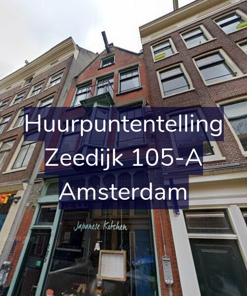 Foto gevel Huurpuntentelling voor Zeedijk 105-A, Amsterdam