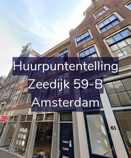 Foto gevel Huurpuntentelling voor Zeedijk 59-B, Amsterdam