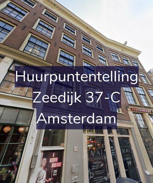 Foto gevel Huurpuntentelling voor Zeedijk 37-C, Amsterdam