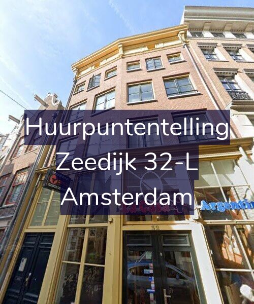 Foto gevel Huurpuntentelling voor Zeedijk 32-L, Amsterdam