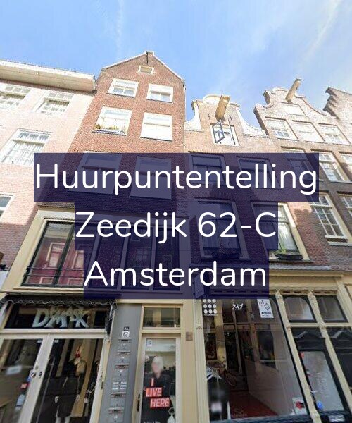 Foto gevel Huurpuntentelling voor Zeedijk 62-C, Amsterdam