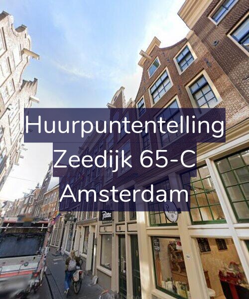 Foto gevel Huurpuntentelling voor Zeedijk 65-C, Amsterdam