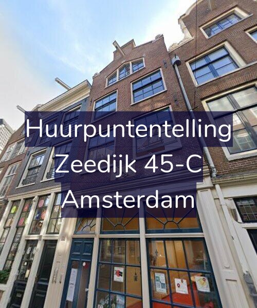 Foto gevel Huurpuntentelling voor Zeedijk 45-C, Amsterdam