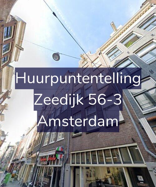 Foto gevel Huurpuntentelling voor Zeedijk 56-3, Amsterdam