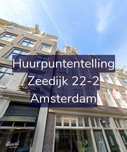 Foto gevel Huurpuntentelling voor Zeedijk 22-2, Amsterdam