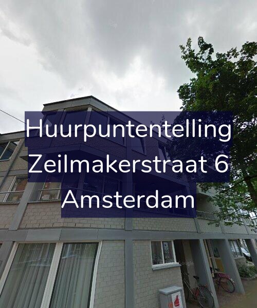 Foto gevel Huurpuntentelling voor Zeilmakerstraat 6, Amsterdam