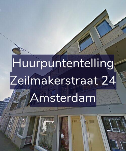 Foto gevel Huurpuntentelling voor Zeilmakerstraat 24, Amsterdam