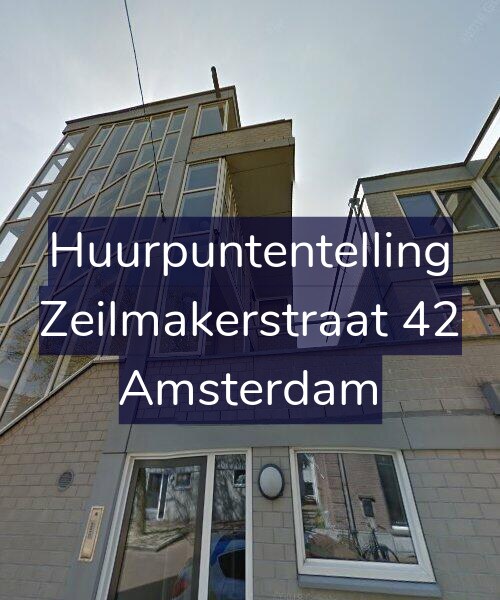 Foto gevel Huurpuntentelling voor Zeilmakerstraat 42, Amsterdam