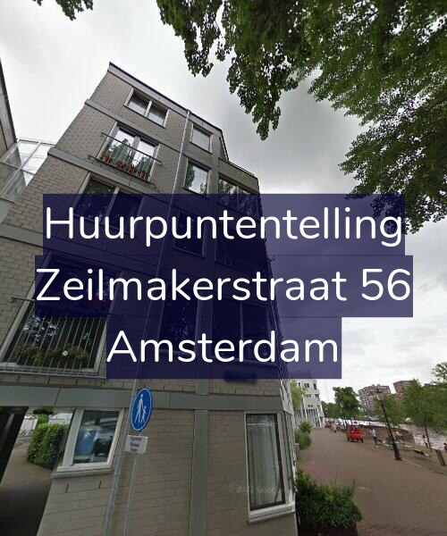 Foto gevel Huurpuntentelling voor Zeilmakerstraat 56, Amsterdam
