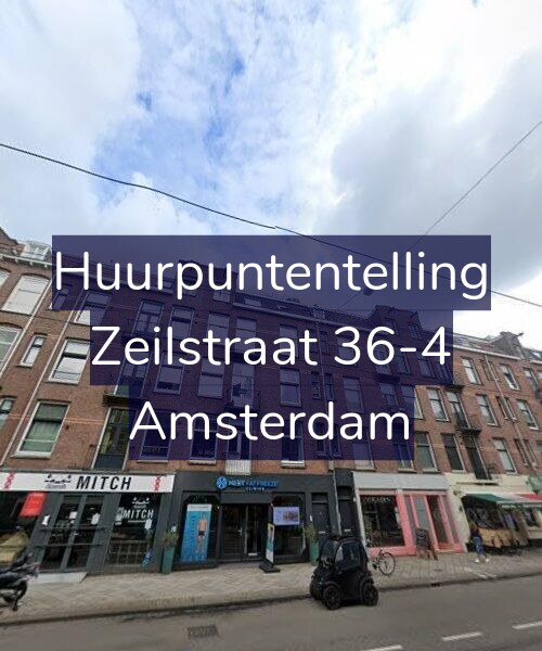 Foto gevel Huurpuntentelling voor Zeilstraat 36-4, Amsterdam