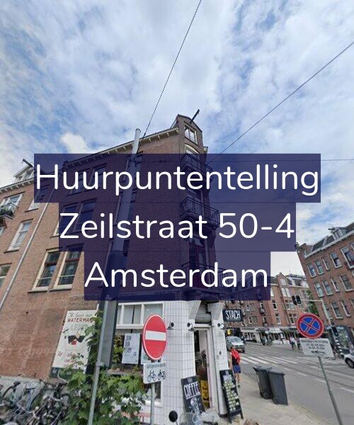 Foto gevel Huurpuntentelling voor Zeilstraat 50-4, Amsterdam