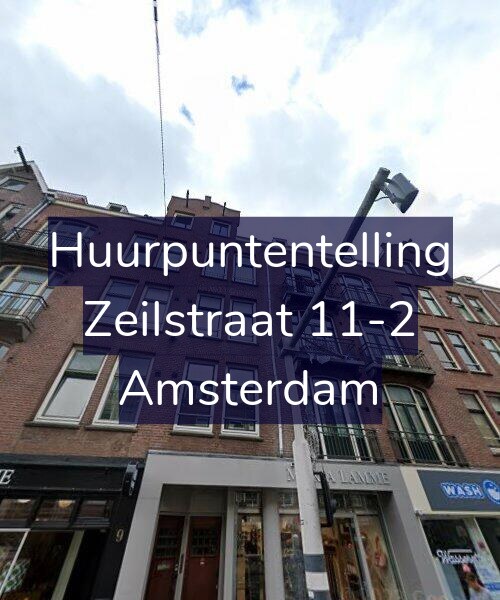 Foto gevel Huurpuntentelling voor Zeilstraat 11-2, Amsterdam