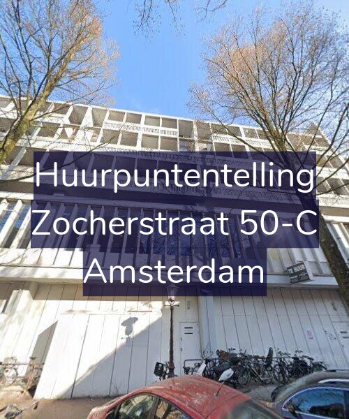 Foto gevel Huurpuntentelling voor Zocherstraat 50-C, Amsterdam