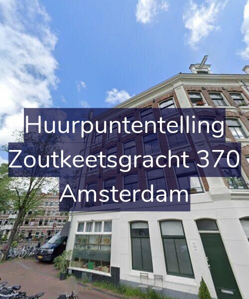 Foto gevel Huurpuntentelling voor Zoutkeetsgracht 370, Amsterdam