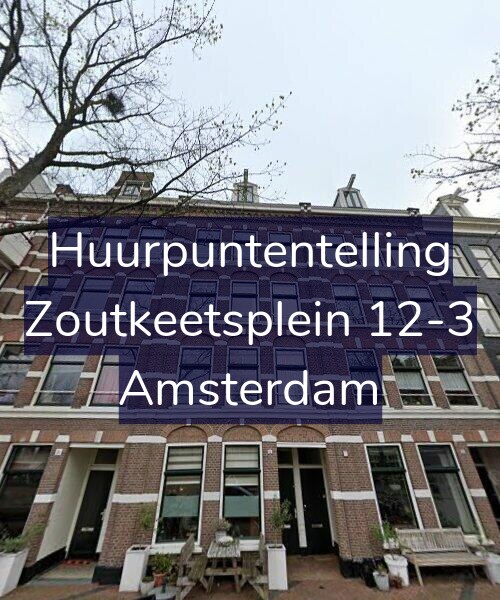 Foto gevel Huurpuntentelling voor Zoutkeetsplein 12-3, Amsterdam