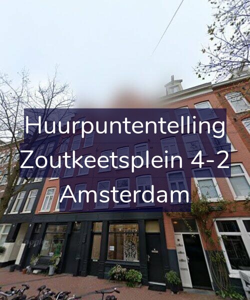 Foto gevel Huurpuntentelling voor Zoutkeetsplein 4-2, Amsterdam