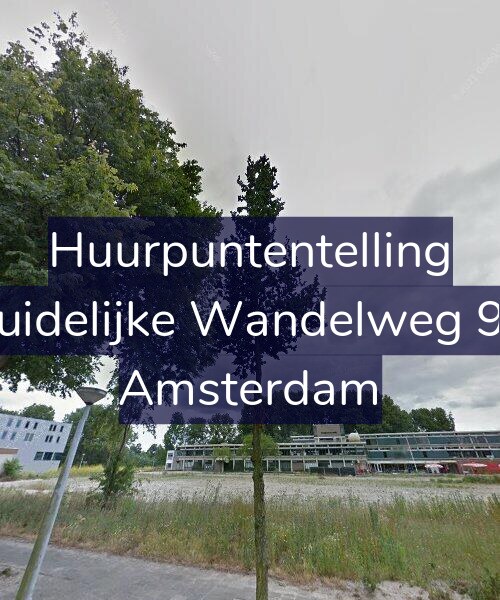 Foto gevel Huurpuntentelling voor Zuidelijke Wandelweg 99, Amsterdam