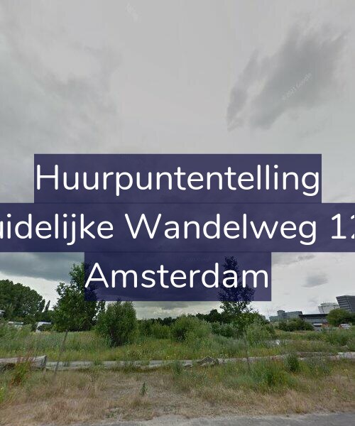 Foto gevel Huurpuntentelling voor Zuidelijke Wandelweg 129, Amsterdam