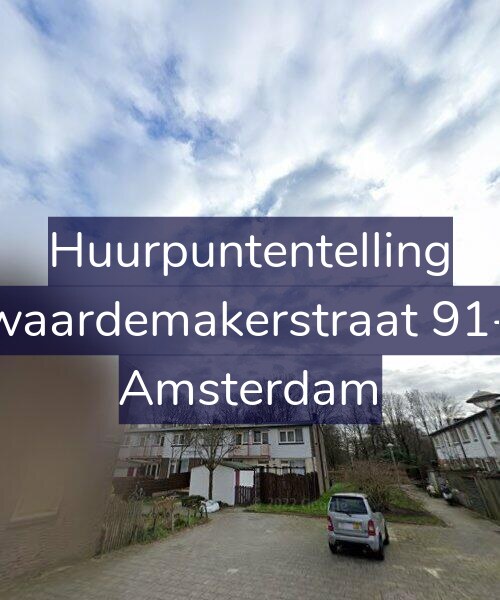 Foto gevel Huurpuntentelling voor Zwaardemakerstraat 91-H, Amsterdam