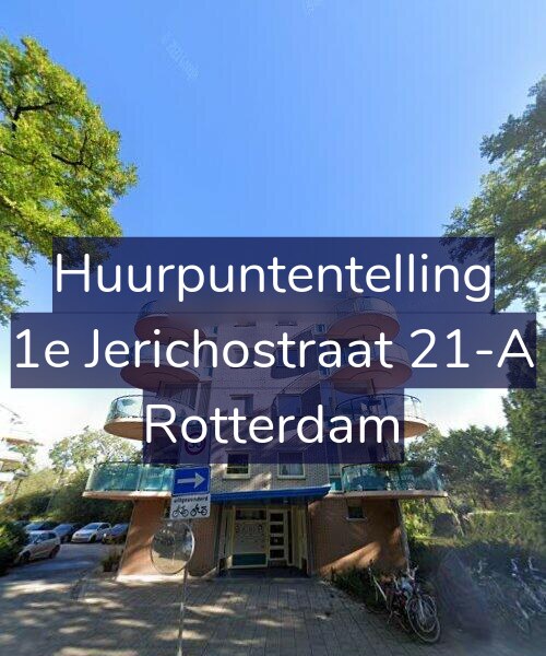 Foto gevel Huurpuntentelling voor 1e Jerichostraat 21-A, Rotterdam