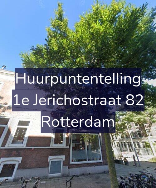 Foto gevel Huurpuntentelling voor 1e Jerichostraat 82, Rotterdam