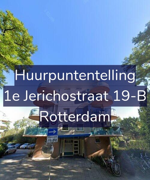 Foto gevel Huurpuntentelling voor 1e Jerichostraat 19-B, Rotterdam