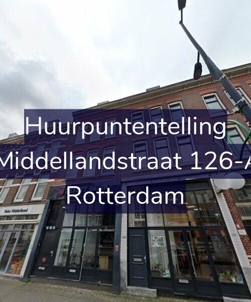Foto gevel Huurpuntentelling voor 1e Middellandstraat 126-A02, Rotterdam