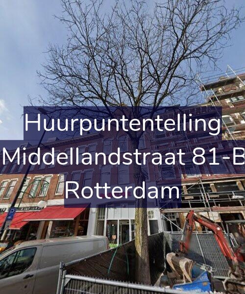 Foto gevel Huurpuntentelling voor 1e Middellandstraat 81-B01, Rotterdam