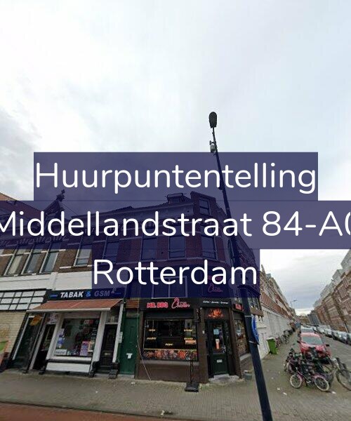 Foto gevel Huurpuntentelling voor 1e Middellandstraat 84-A03A, Rotterdam