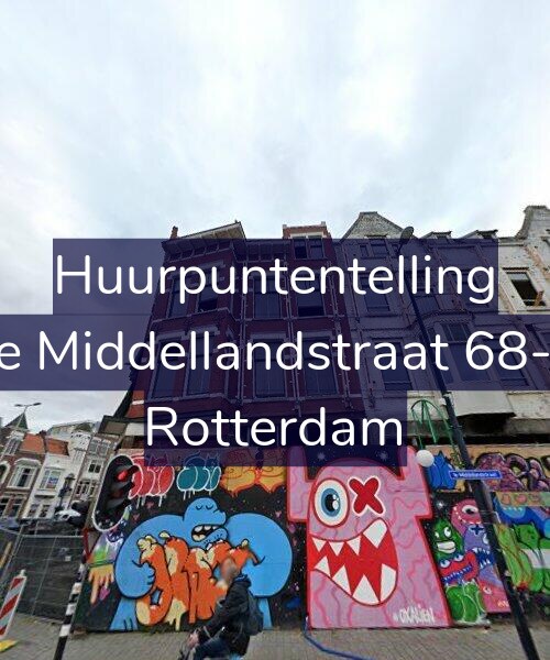 Foto gevel Huurpuntentelling voor 1e Middellandstraat 68-B, Rotterdam