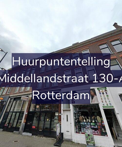 Foto gevel Huurpuntentelling voor 1e Middellandstraat 130-A02, Rotterdam