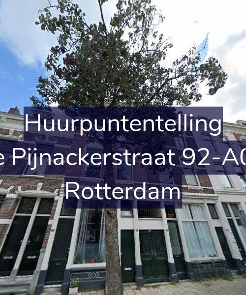 Foto gevel Huurpuntentelling voor 1e Pijnackerstraat 92-A02, Rotterdam