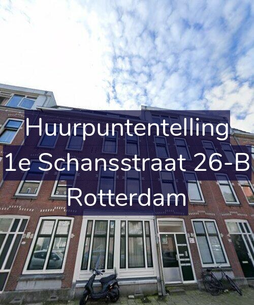 Foto gevel Huurpuntentelling voor 1e Schansstraat 26-B, Rotterdam