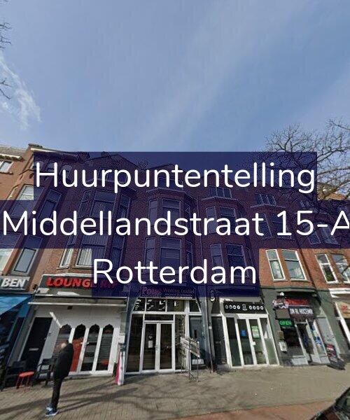 Foto gevel Huurpuntentelling voor 2e Middellandstraat 15-A03, Rotterdam