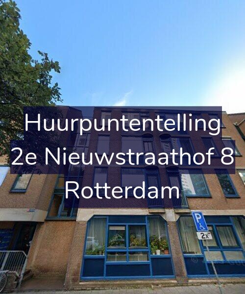 Foto gevel Huurpuntentelling voor 2e Nieuwstraathof 8, Rotterdam