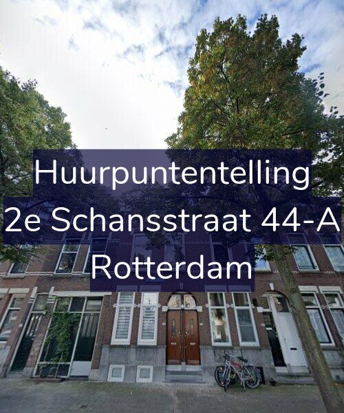 Foto gevel Huurpuntentelling voor 2e Schansstraat 44-A, Rotterdam