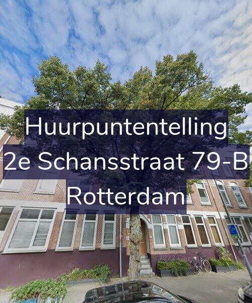 Foto gevel Huurpuntentelling voor 2e Schansstraat 79-B, Rotterdam