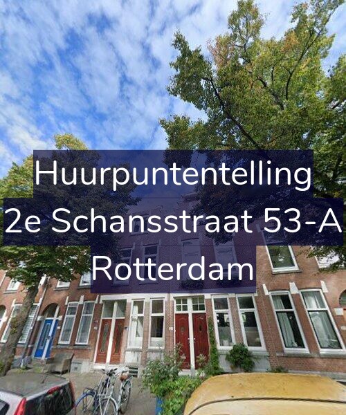 Foto gevel Huurpuntentelling voor 2e Schansstraat 53-A, Rotterdam