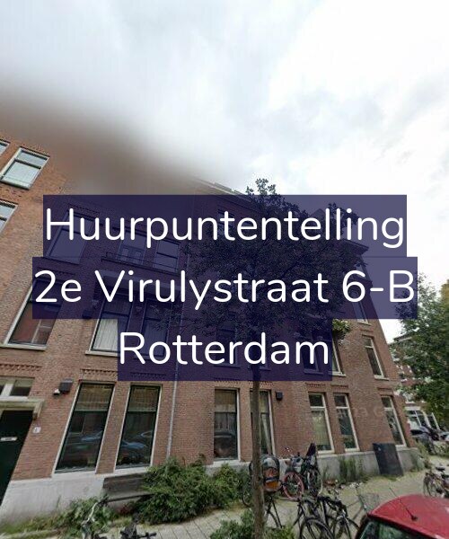 Foto gevel Huurpuntentelling voor 2e Virulystraat 6-B, Rotterdam