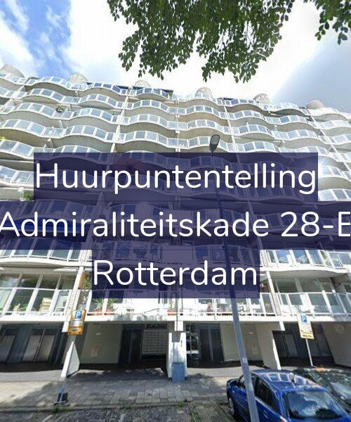 Foto gevel Huurpuntentelling voor Admiraliteitskade 28-E, Rotterdam