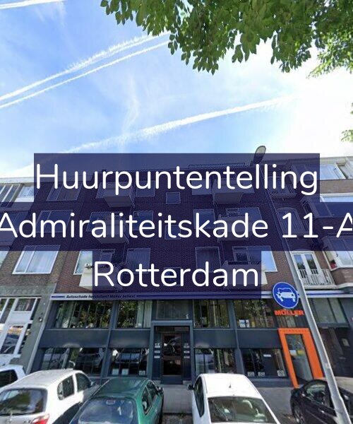 Foto gevel Huurpuntentelling voor Admiraliteitskade 11-A, Rotterdam